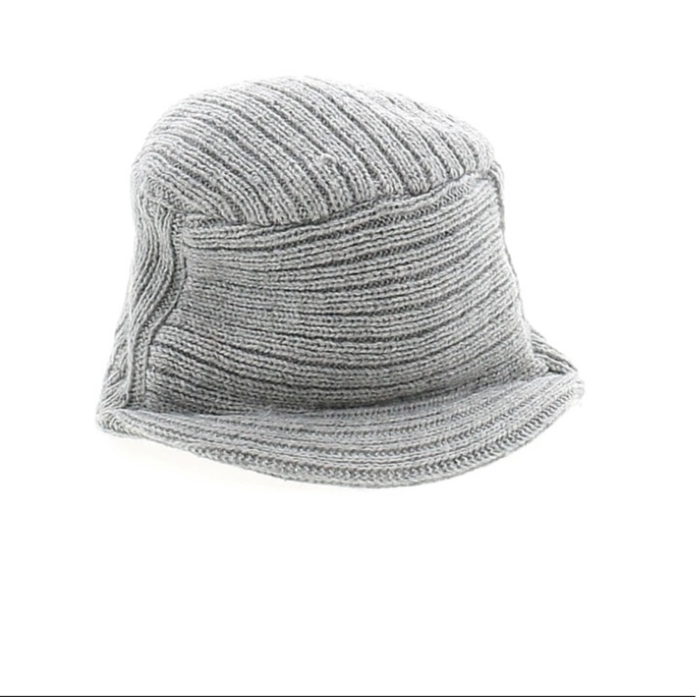 Infant Knit stretch grey brim unisex hipster hat street style